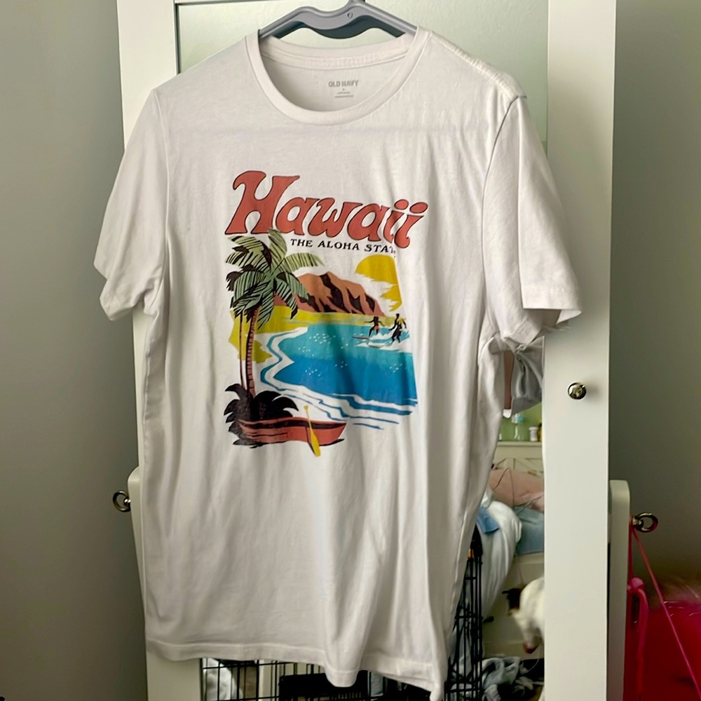 Old Navy, Medium Short Sleeve Tee, White